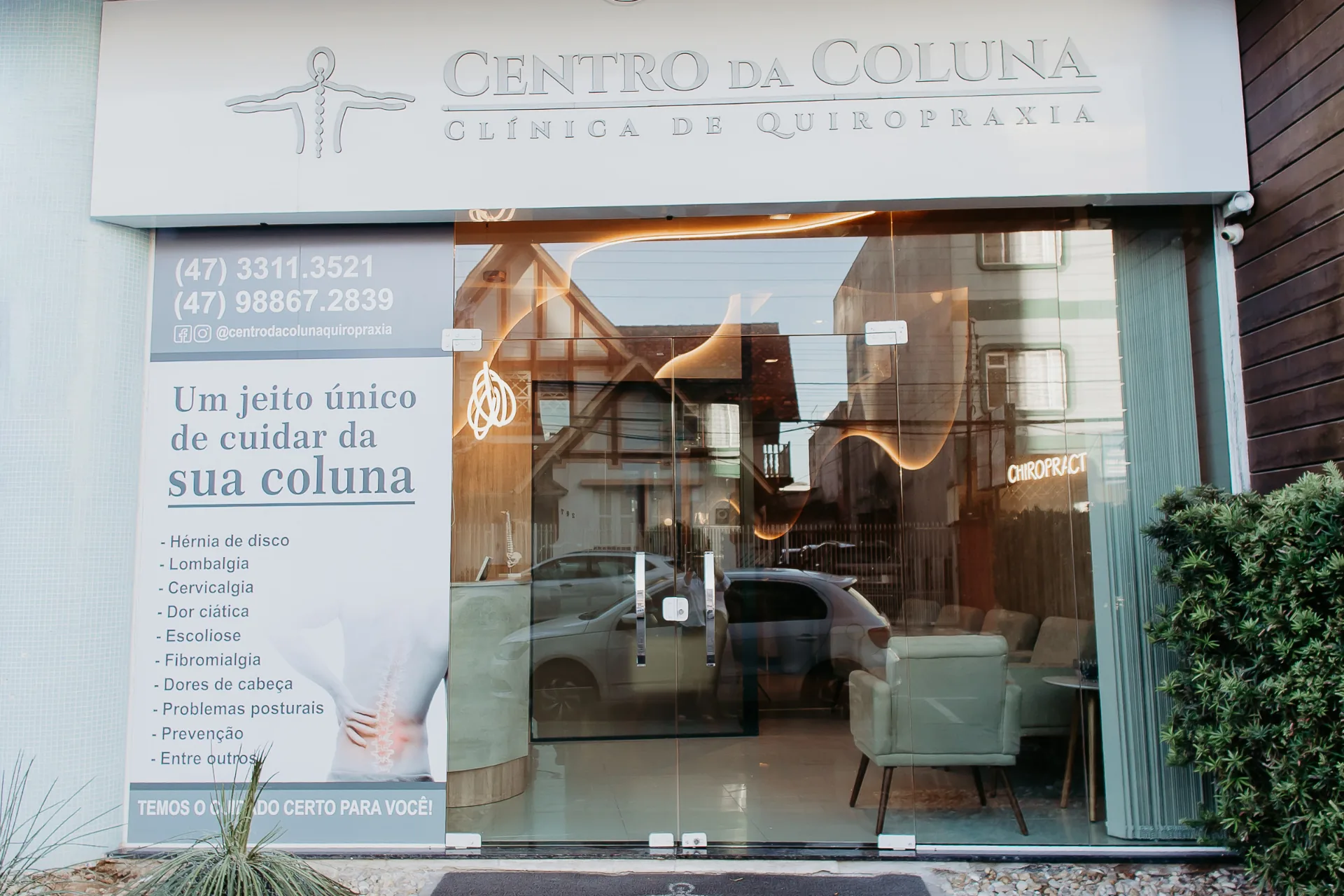 Estrutura do Centro da Coluna
